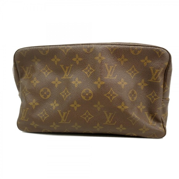 Louis Vuitton Monogram Toilette 28 Bag/Pouch M47522 Brown Women\'s